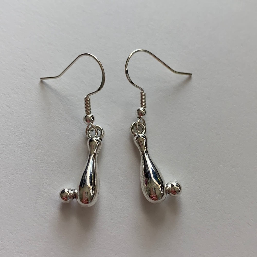 Bowling 🎳 Pin Earrings